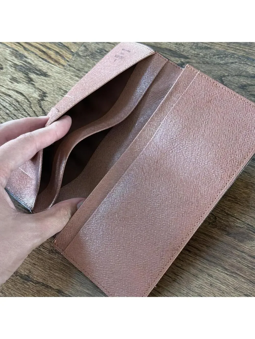 Authentic Vintage Louis Vuitton Monogram Portefeuille Long Vertical Wallet
